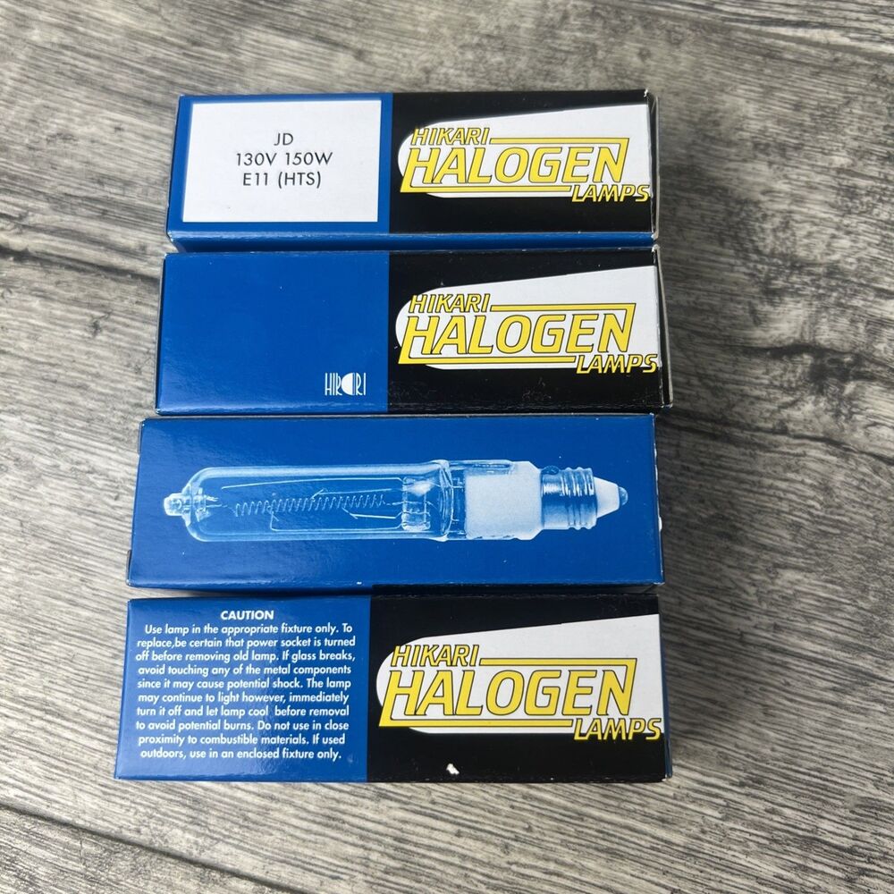 HIKARI JD 130V 150W E11 BASE CLEAR Lamps (844409000755)